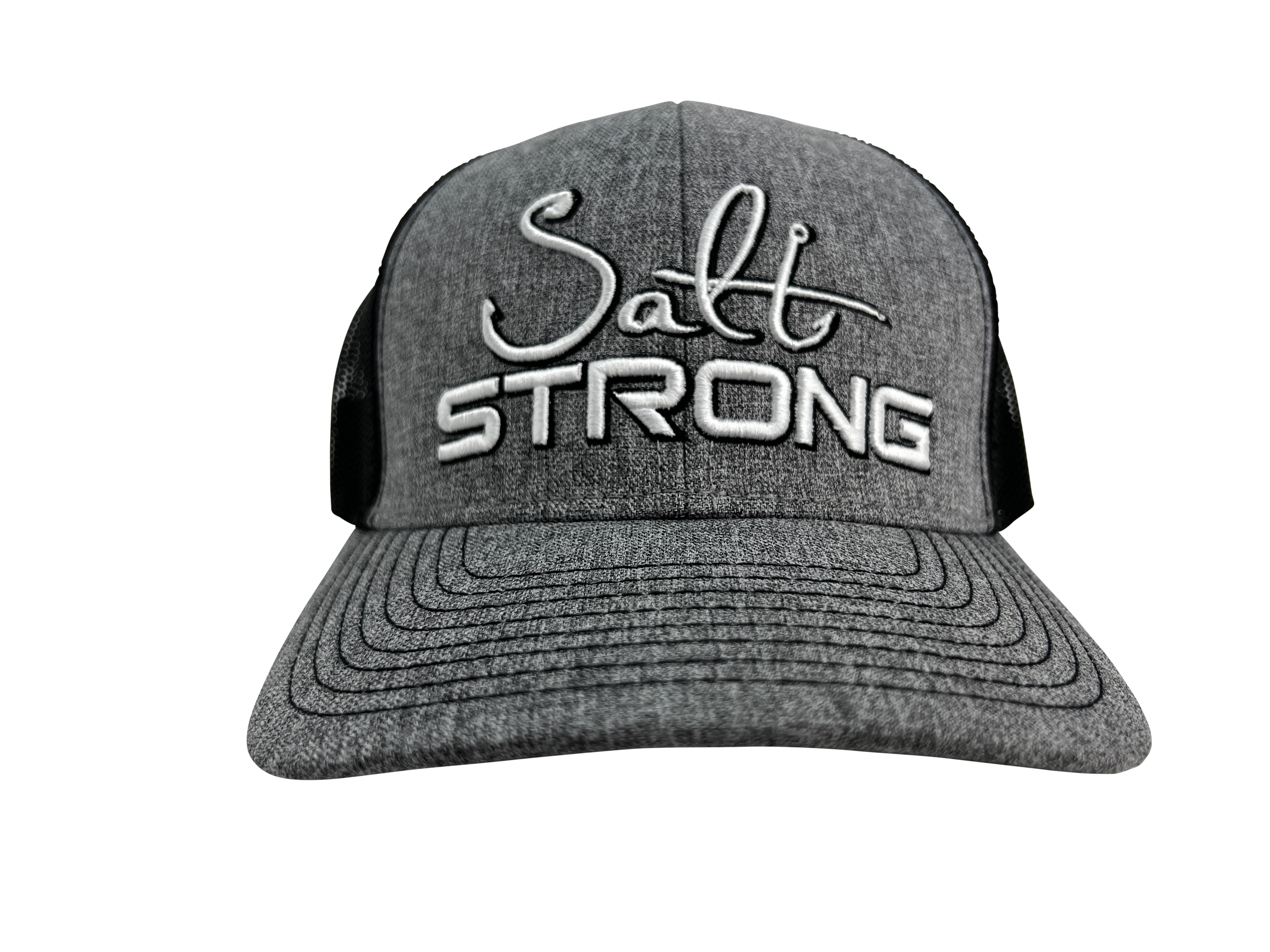 Head Turning Charcoal & Black Trucker Hat - Image 3