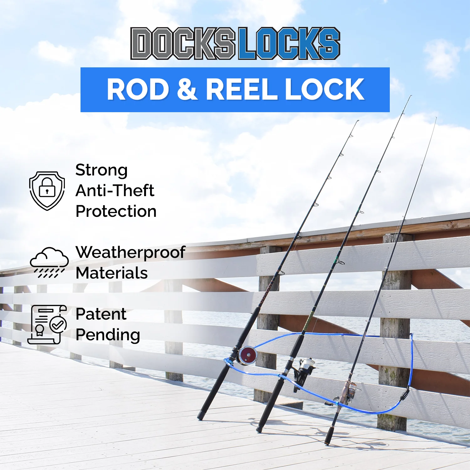 DocksLocks Rod & Reel Lock - Image 2