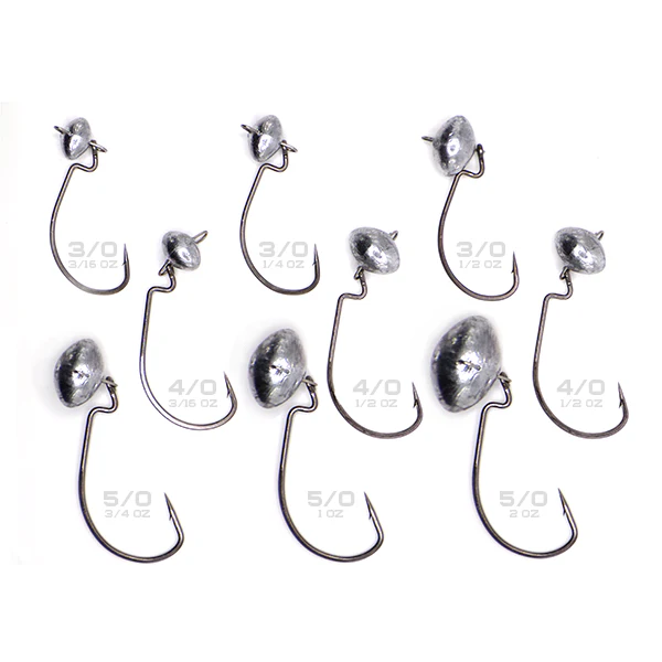 Hoss Weedless Football Jighead - Image 3