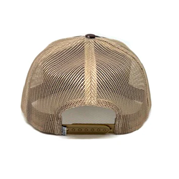 Salt Strong Marsh-Mellow Camo Leather Patch Hat - Image 3