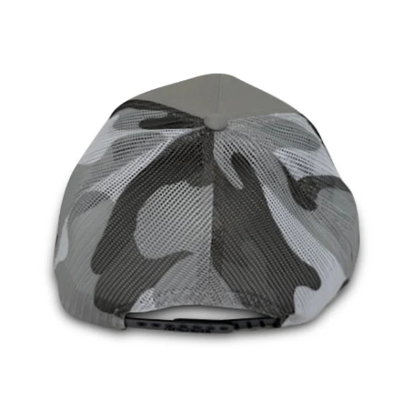 Salt Strong Oyster Shell Camo Leather Patch Hat - Image 2